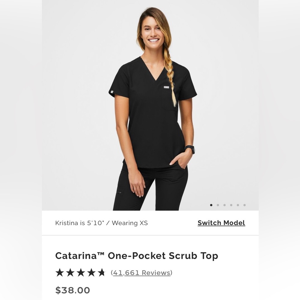 FIGS Catarina™ One-Pocket Scrub Top